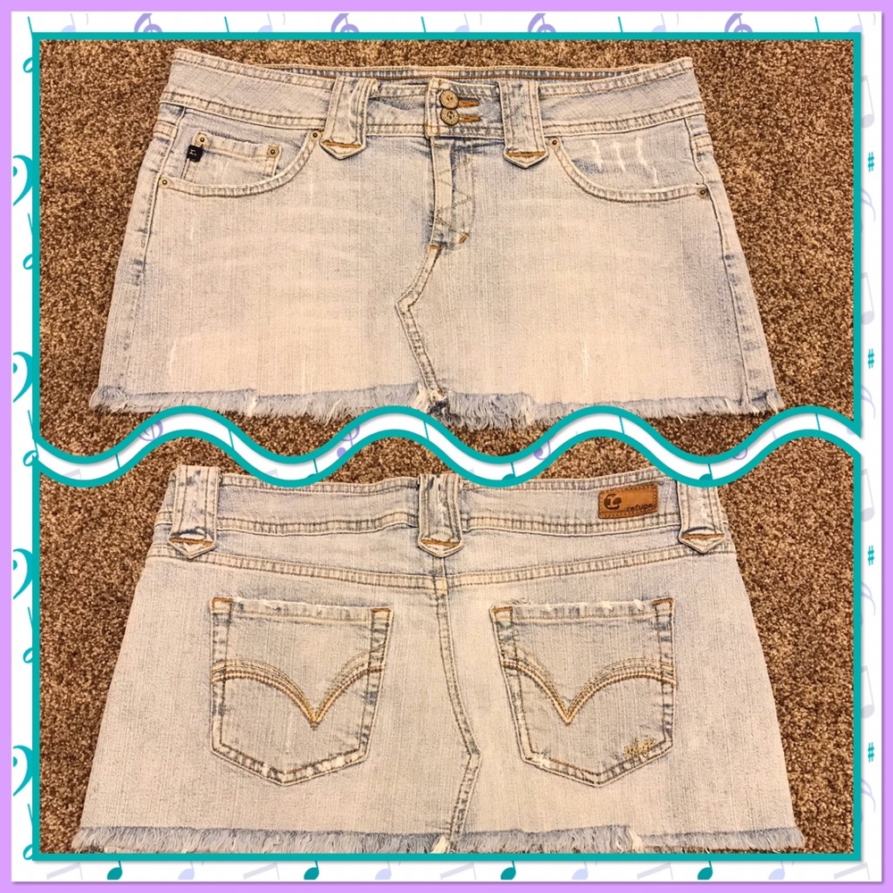 Jean Mini Skirt sz. 13